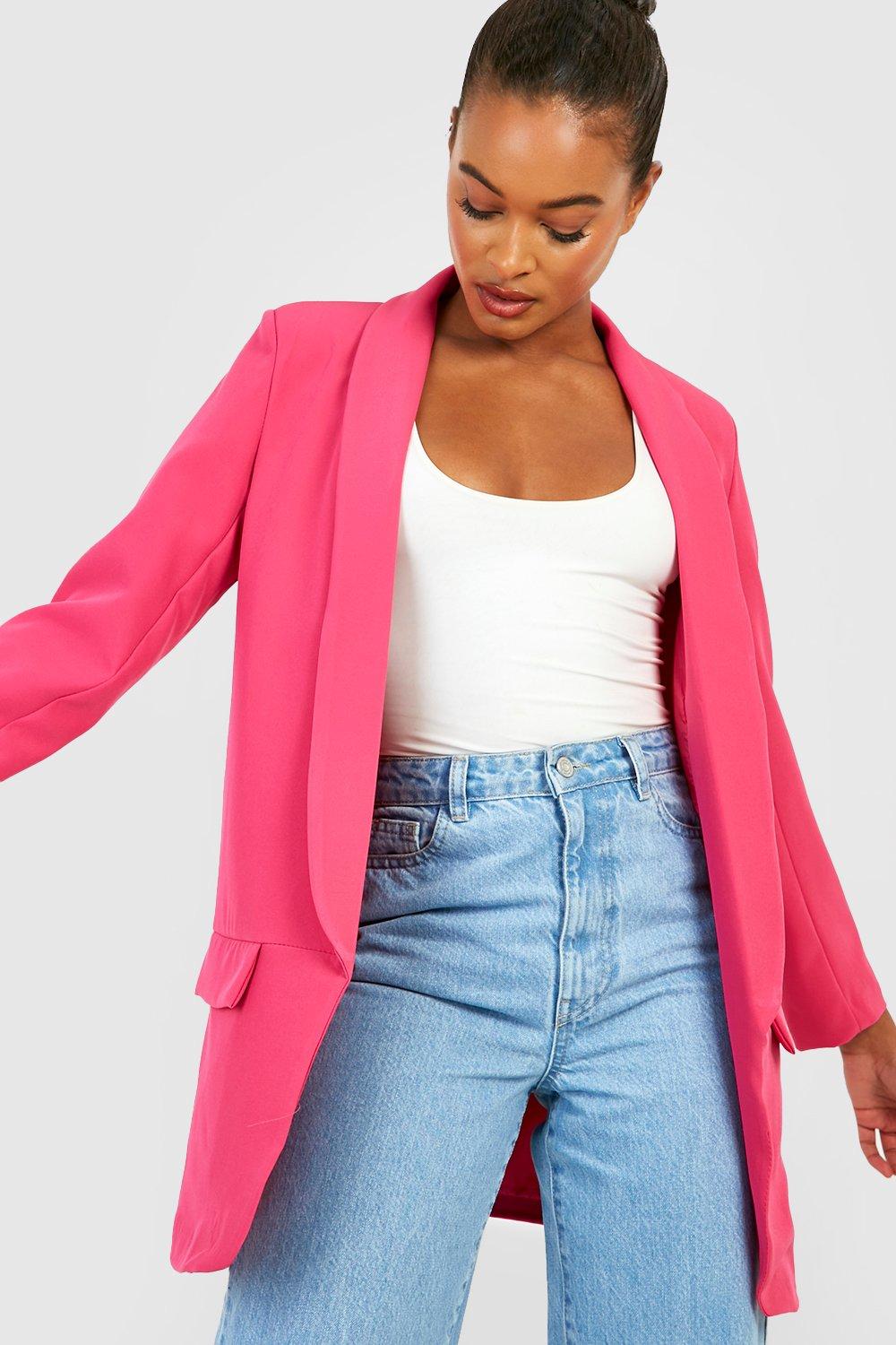 Boohoo blazer clearance